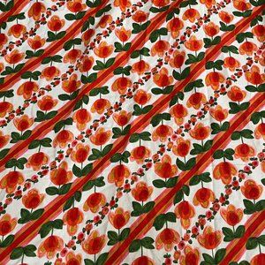 Vintage French 'Jardin Anglais' Fabric